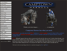 Tablet Screenshot of camptownharness.com